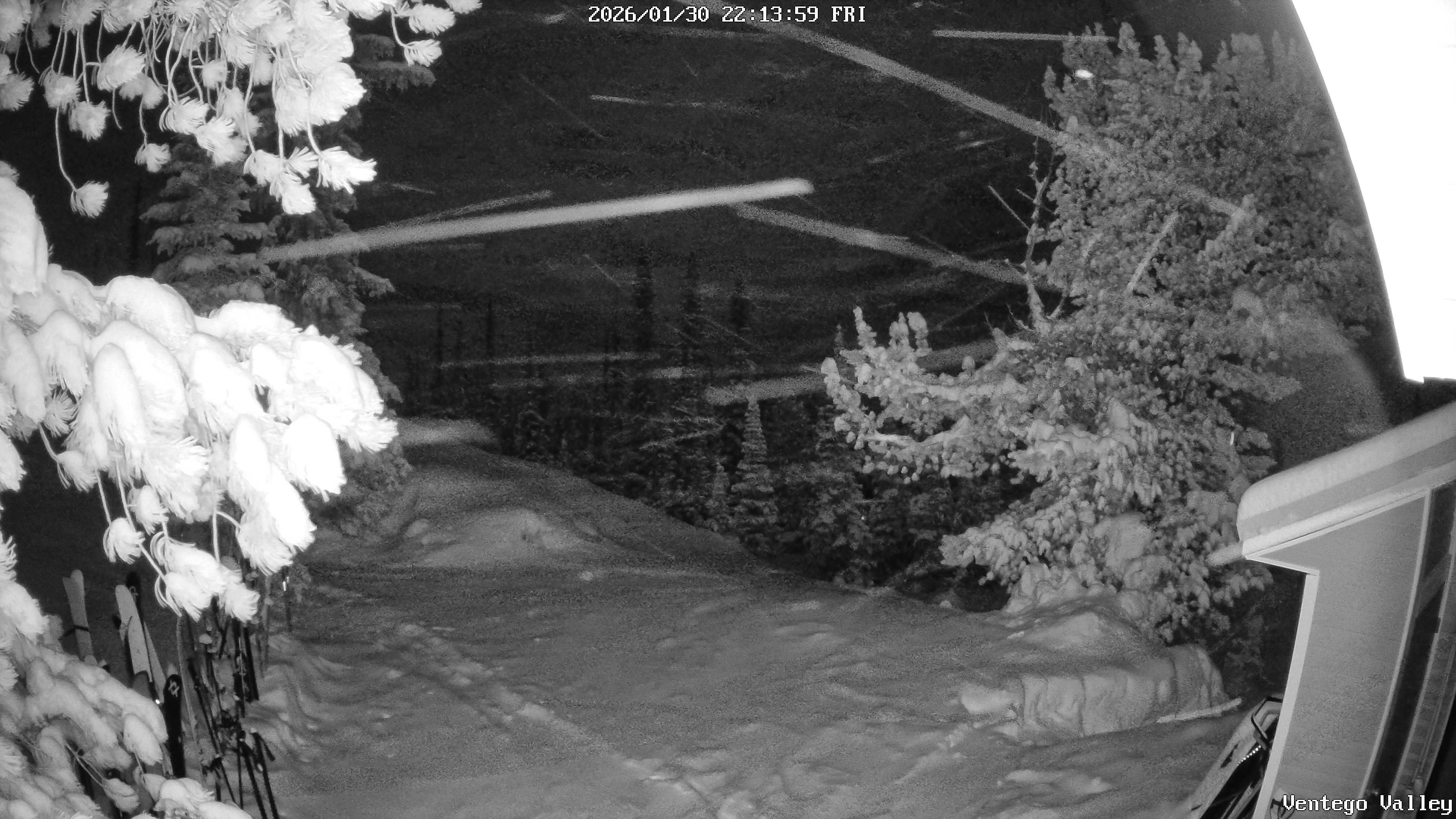 View from lodge looking down Ventego Valley